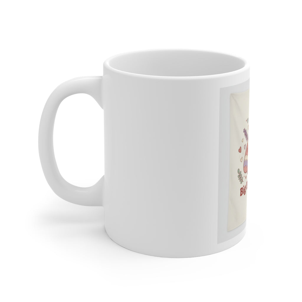 Big Brain Energy Moth Mug 11oz