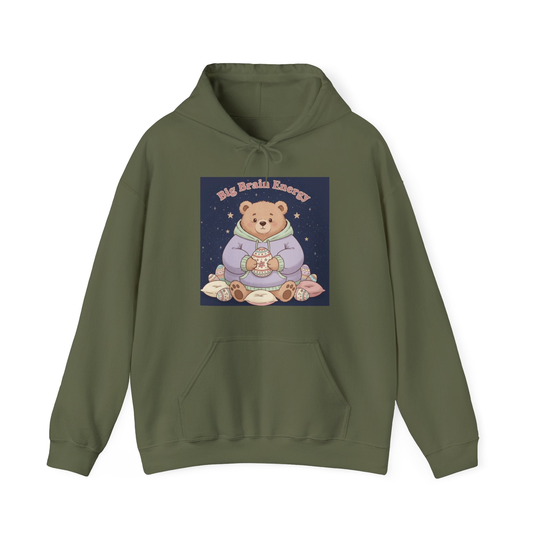 Bear Hoodie – Big Brain Energy