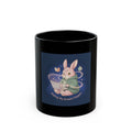 Bunny Black Mug 11oz