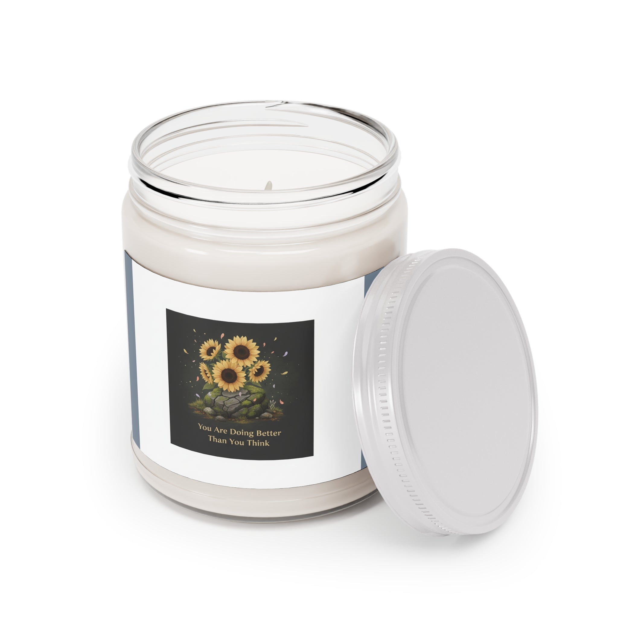 Sunflowers Scented Candle – You Are Doing Better Than You Think