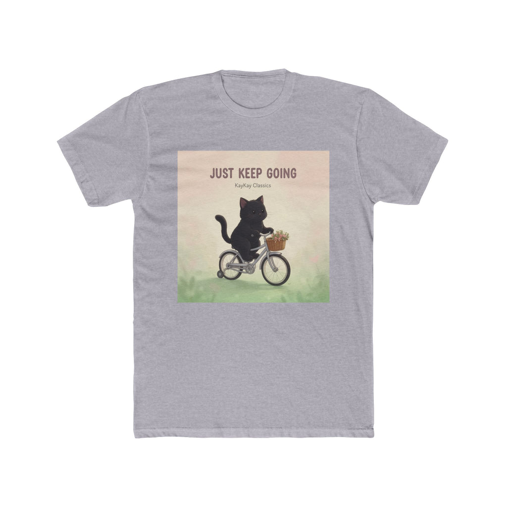 JUST KEEP GOING Cat Unisex Tee