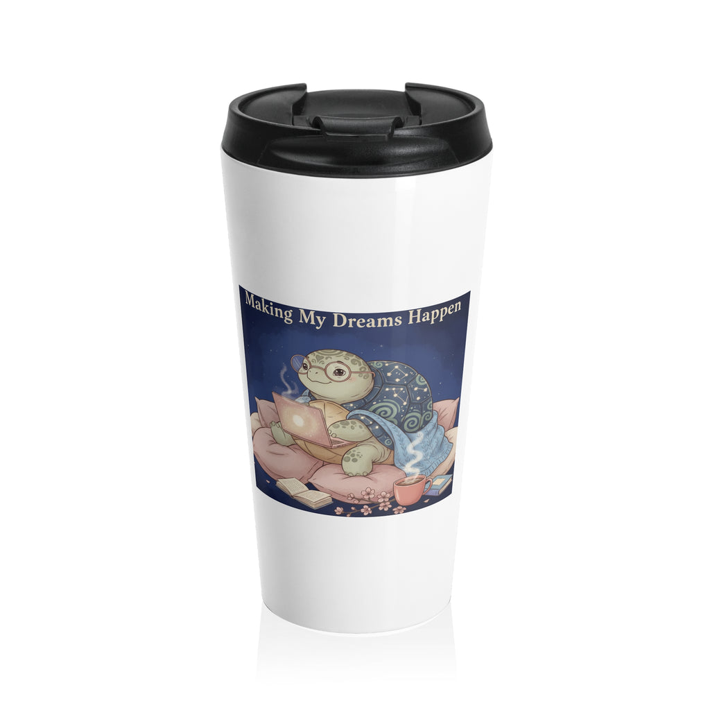 Turtle Travel Mug – Making My Dreams Happen