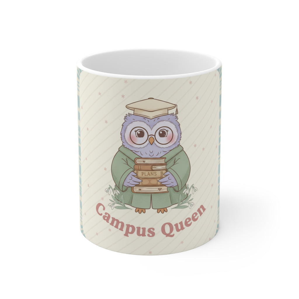 Campus Queen Owl Mug 11oz