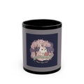 Bunny Black Mug 11oz – Study Buddy Vibes