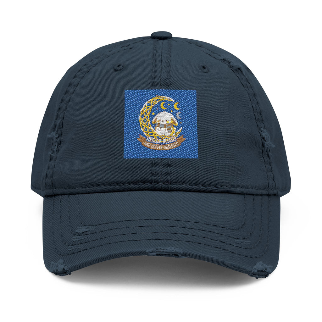 Stressed Blessed and Coffee Obsessed Dad Hat