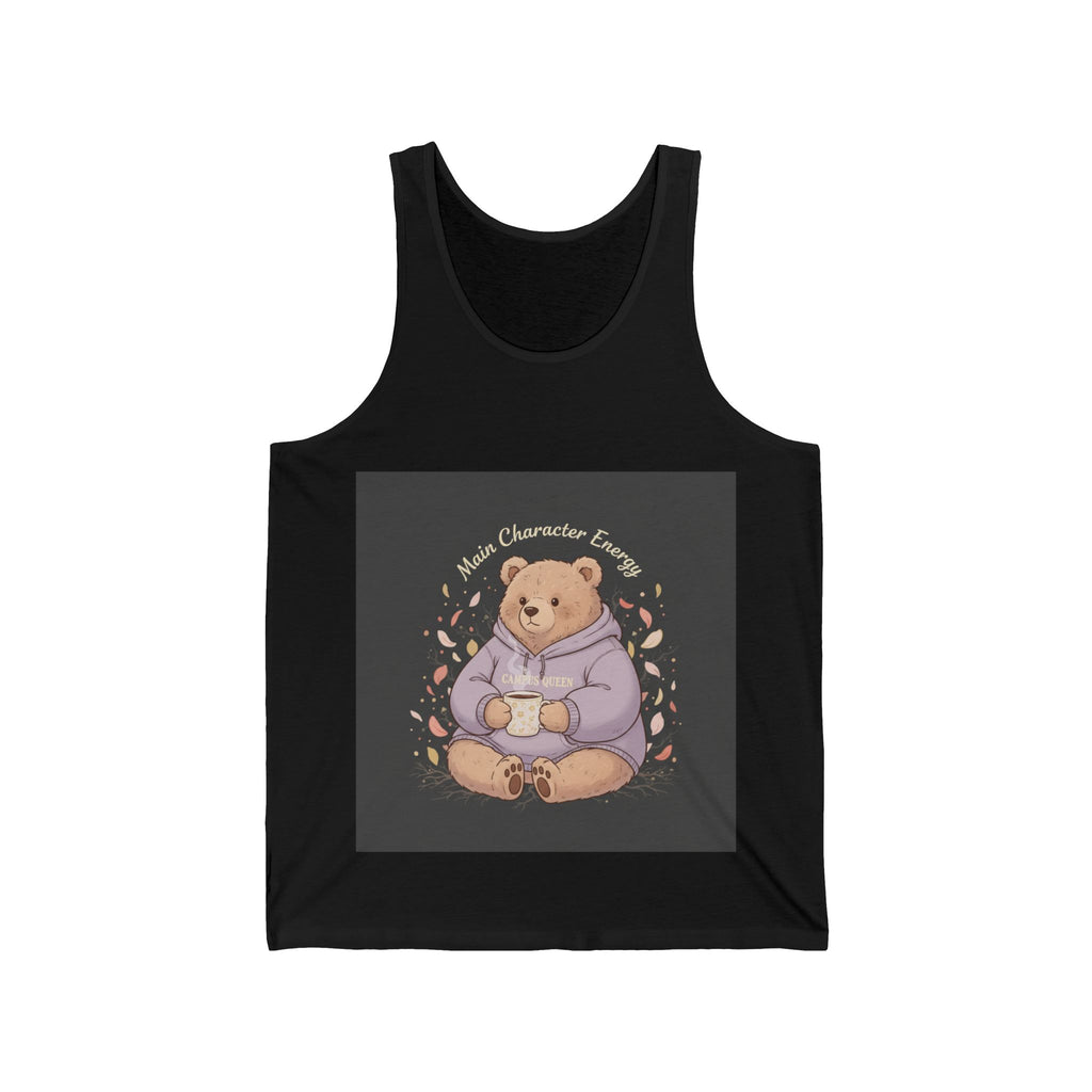 Bear Tank Top – Main Character Energy