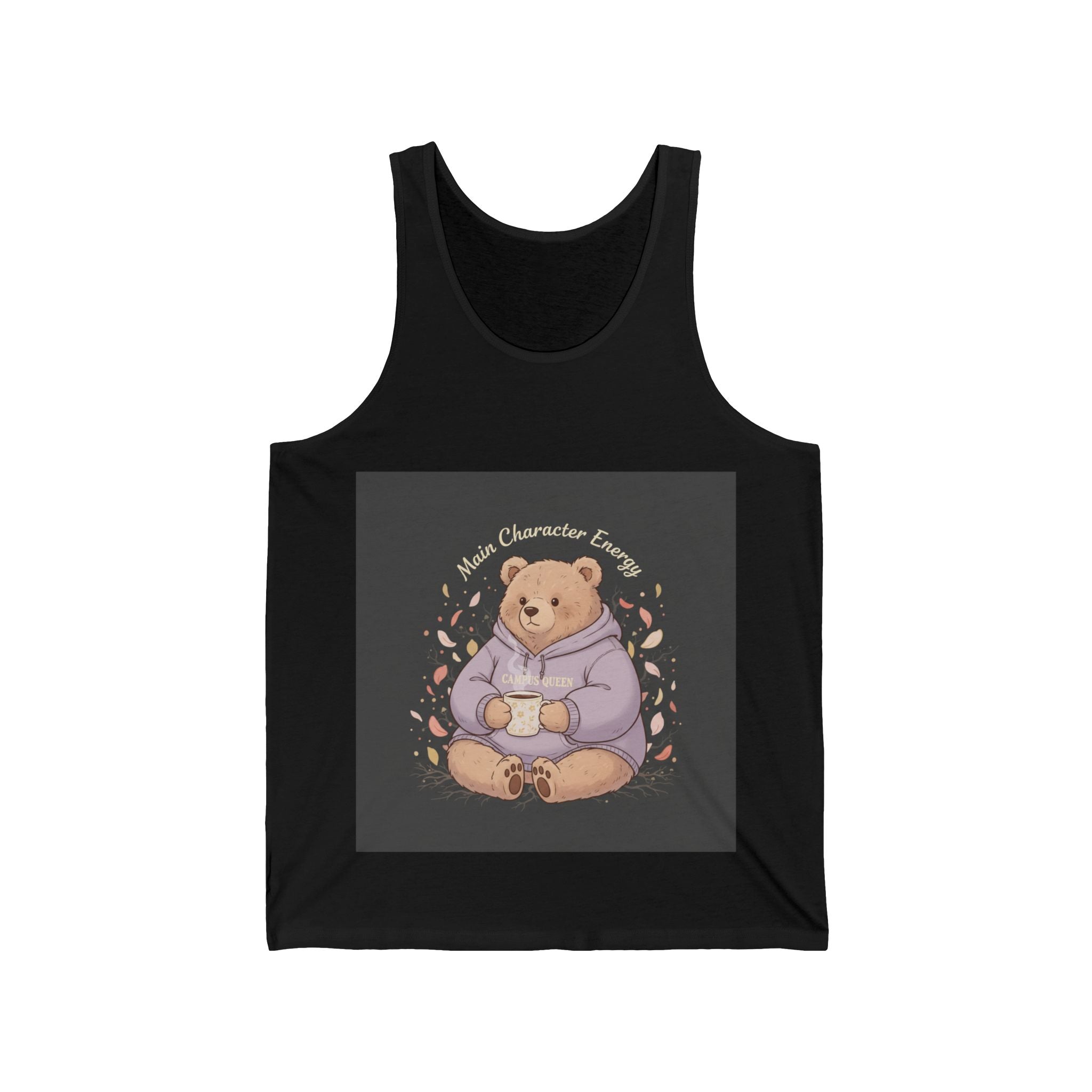 Bear Tank Top – Main Character Energy