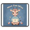 Giraffe Mouse Pad – Most Fun Wins