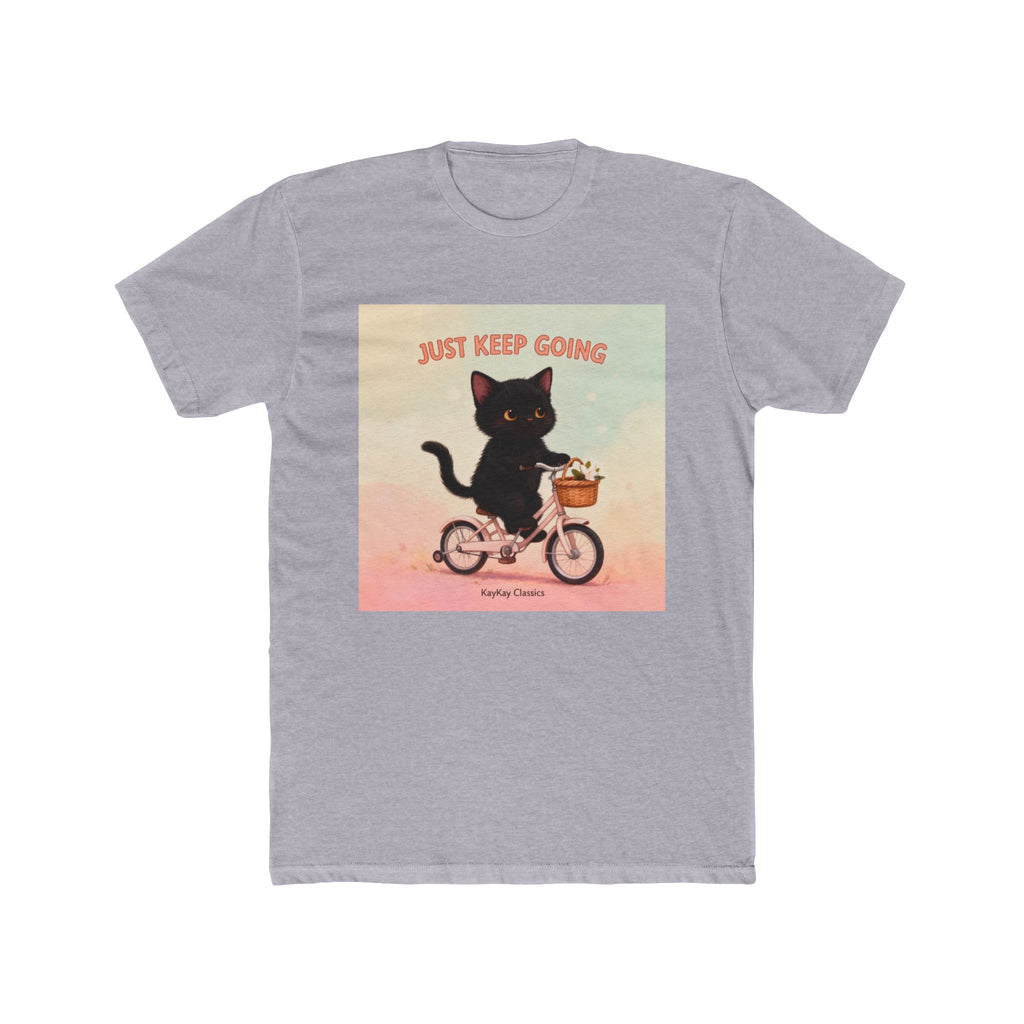 JUST KEEP GOING Cat Unisex Tee