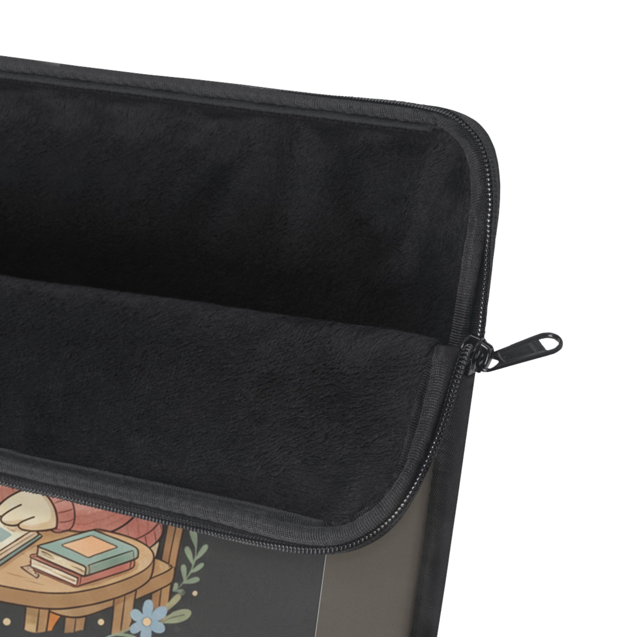 Duck In A Cardigan Laptop Sleeve – Soft Doesnt Mean Weak Bloom at Your Own