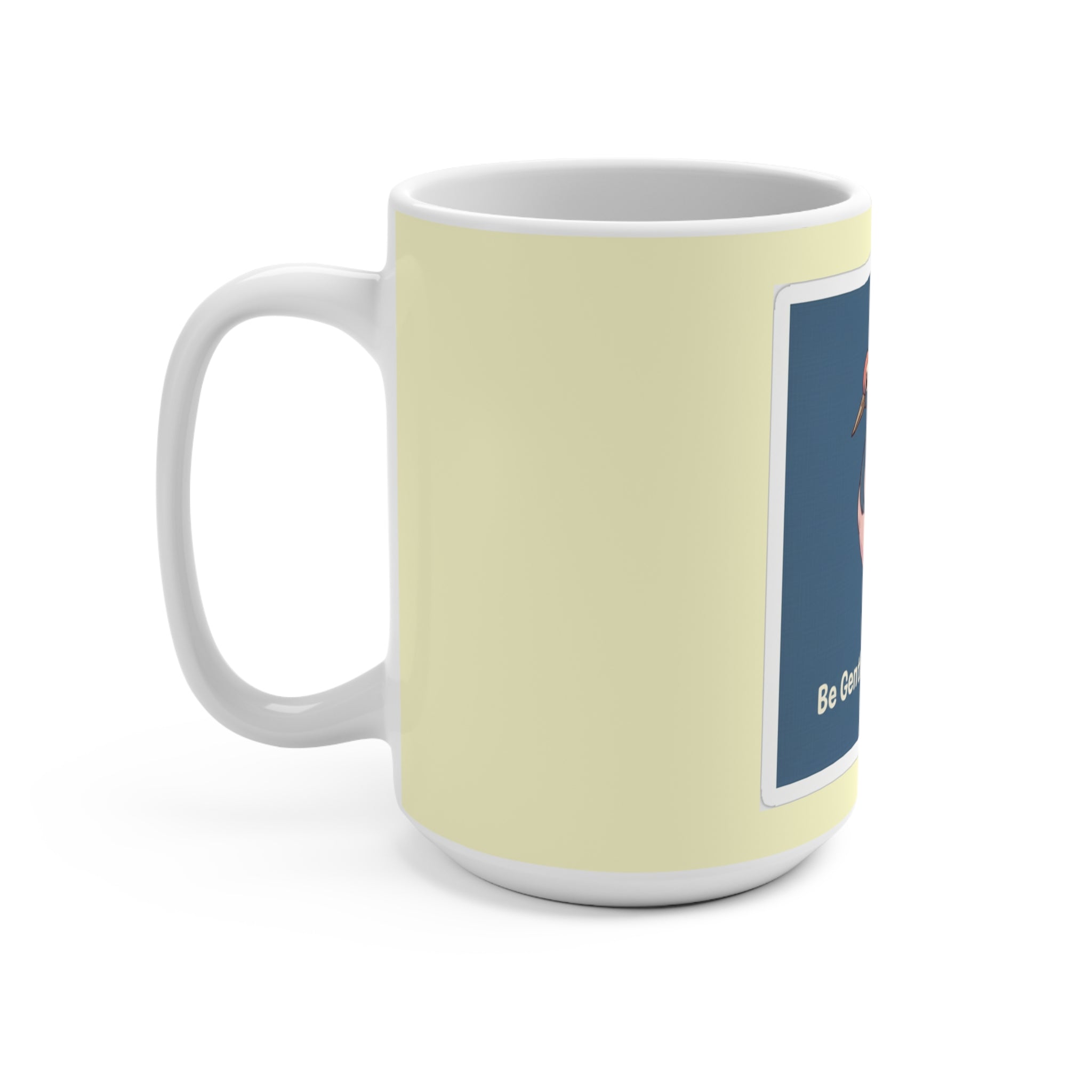 Crane Mug 15oz – Be Gentle With Yourself