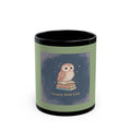 Owl Black Mug 11oz – Grace and Grit