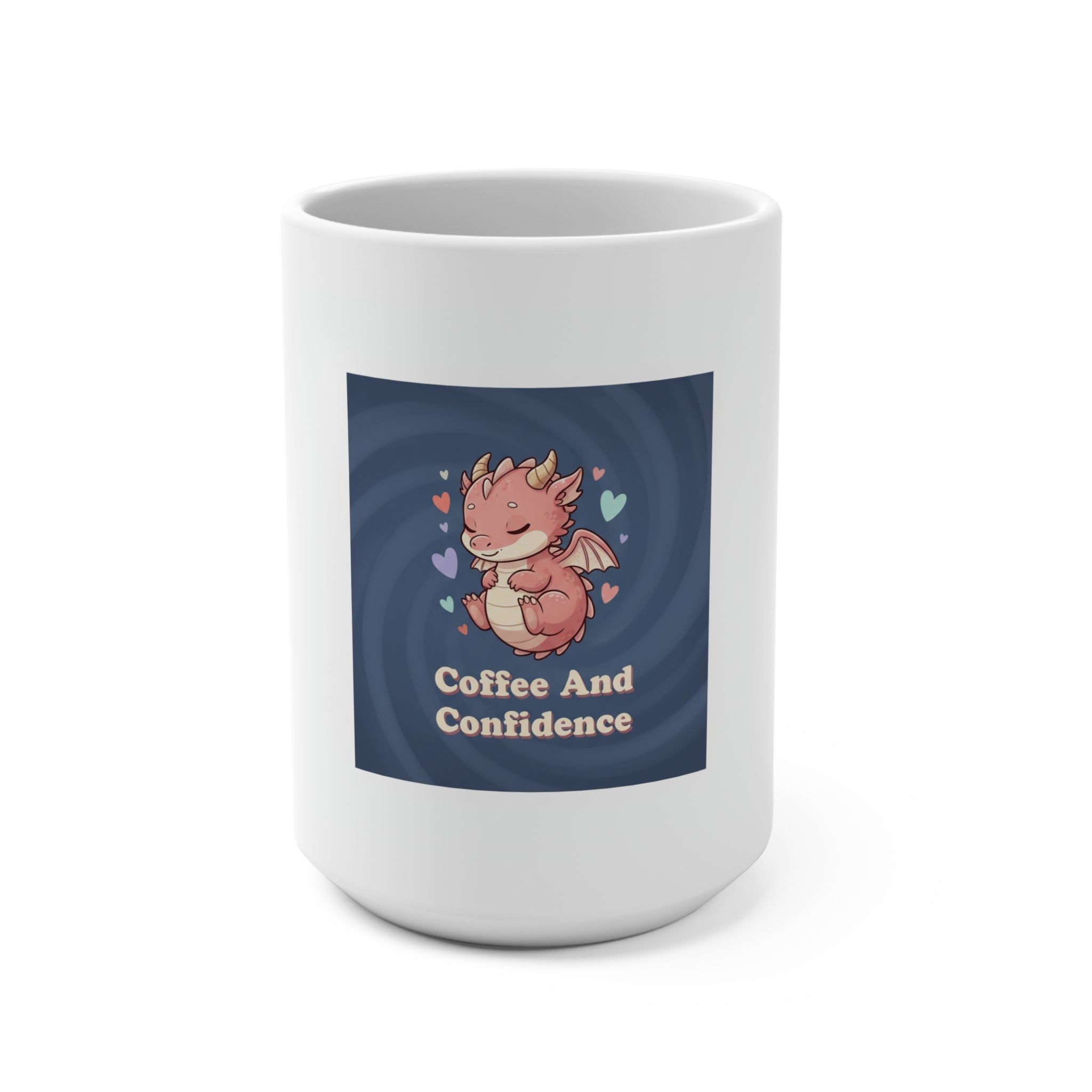 Bear Mug 15oz – Coffee and Confidence