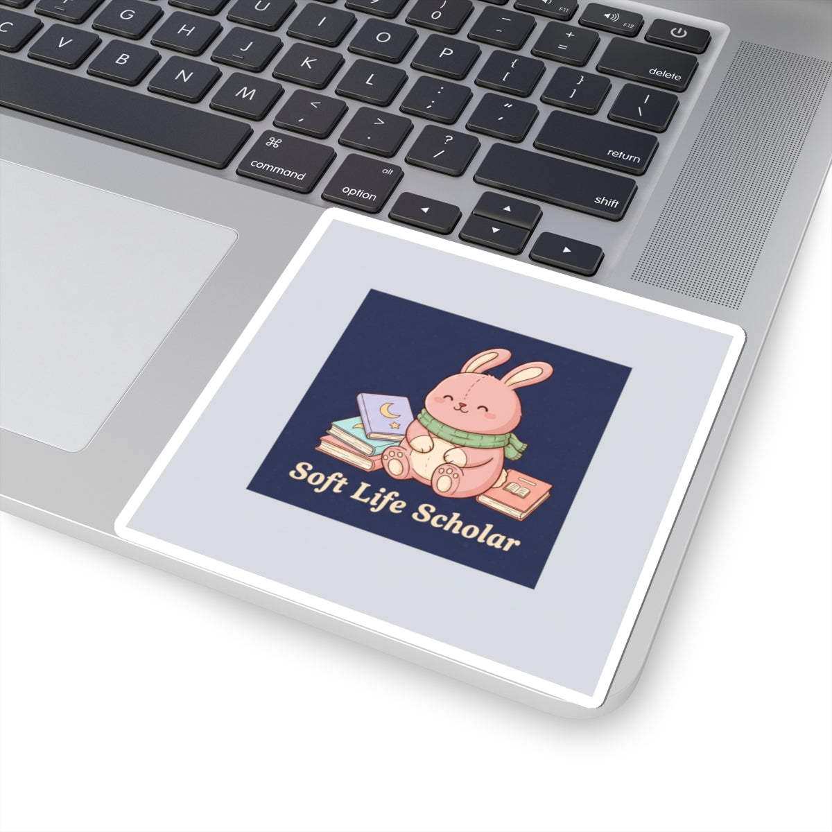 Rabbit Kiss-Cut Sticker – Soft Life Scholar