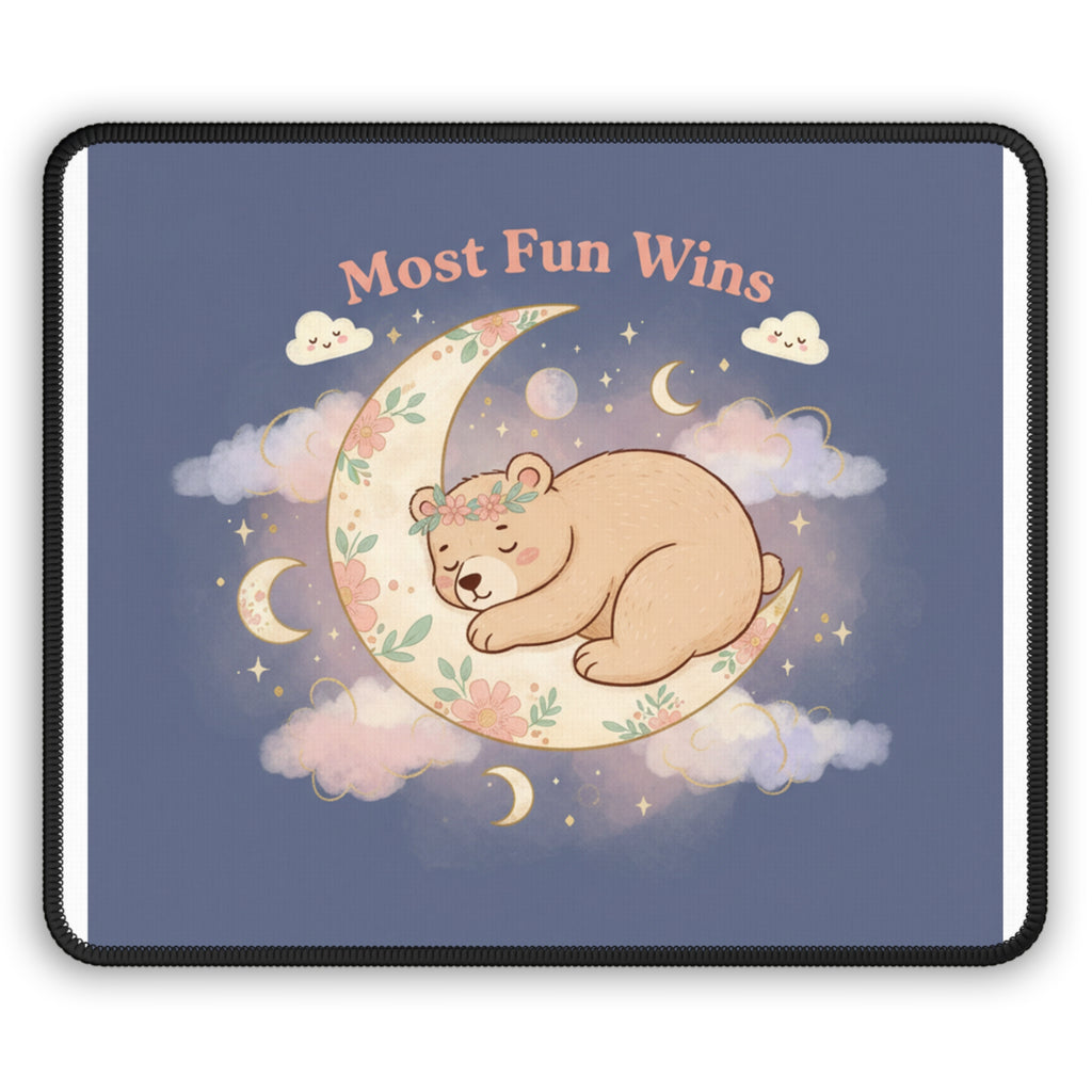 Bear Mouse Pad – Most Fun Wins