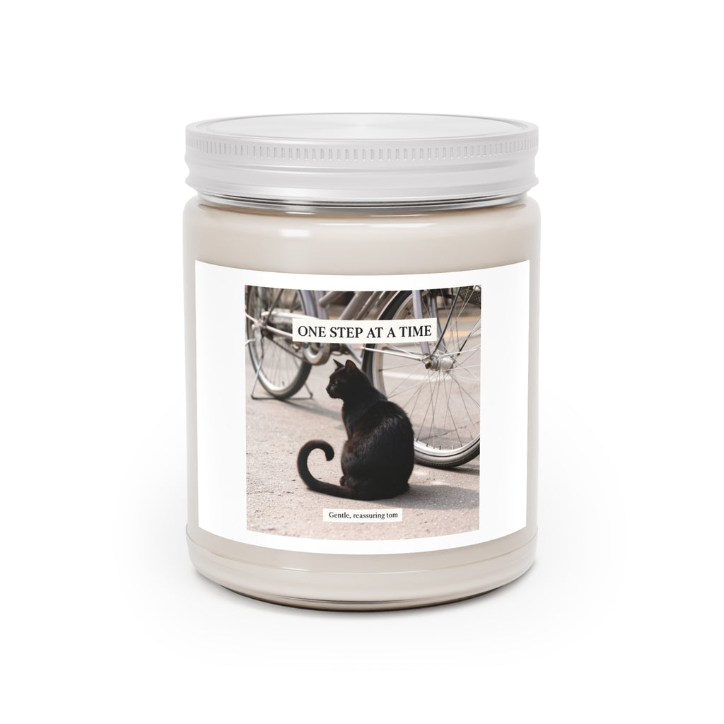ONE STEP AT A TIME Cat Scented Candle