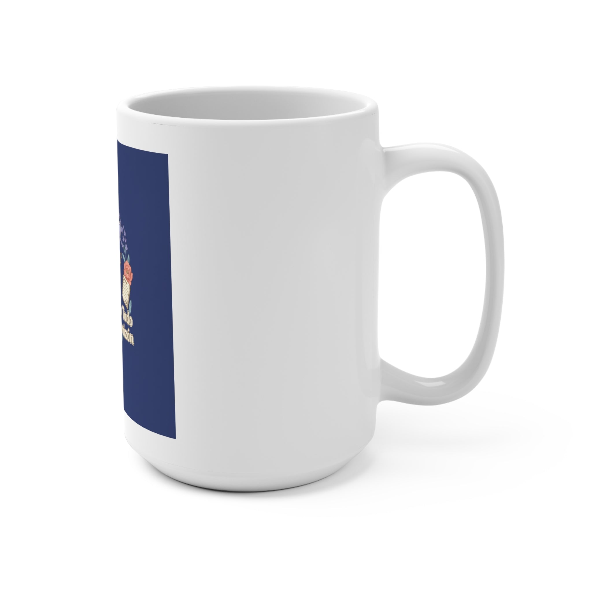 Con Todo Mi Corazón Bee Mug 15oz