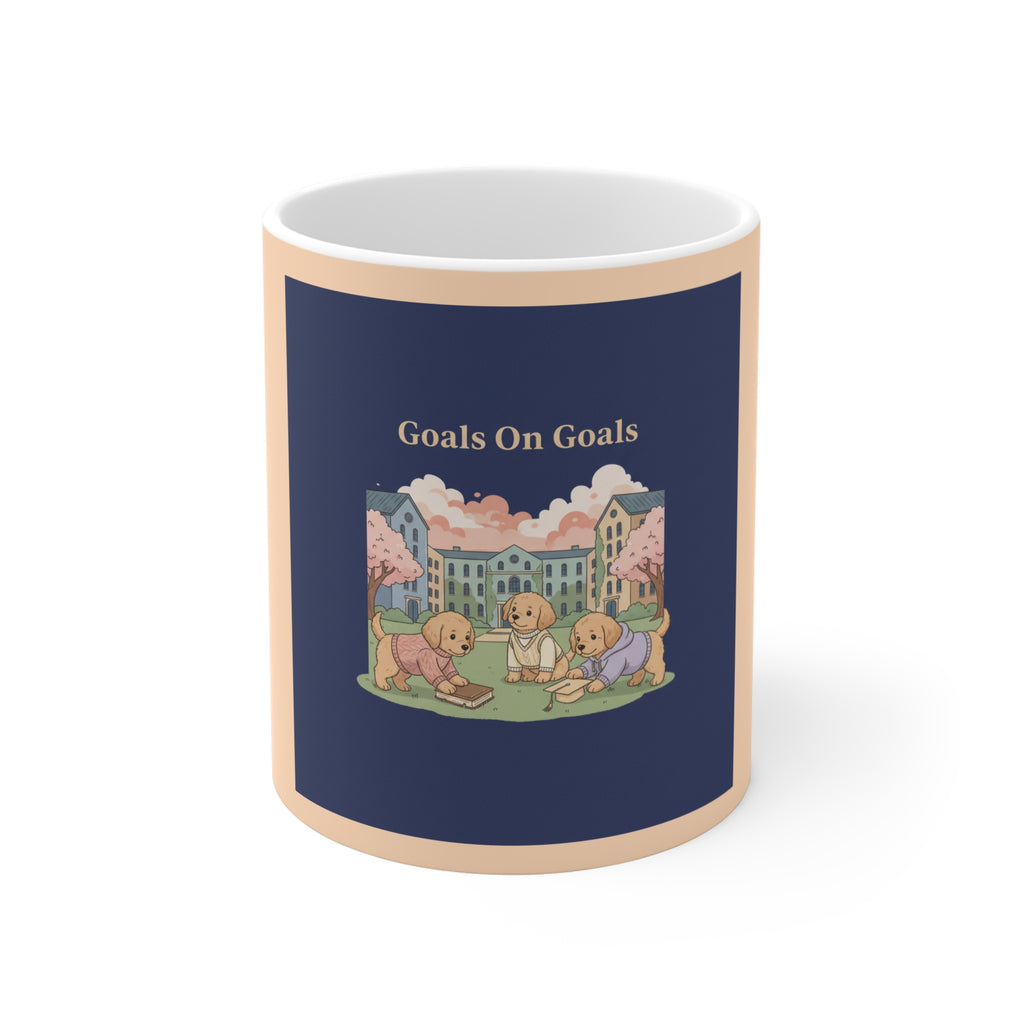 Goals on Goals Mug 11oz – Home Decor