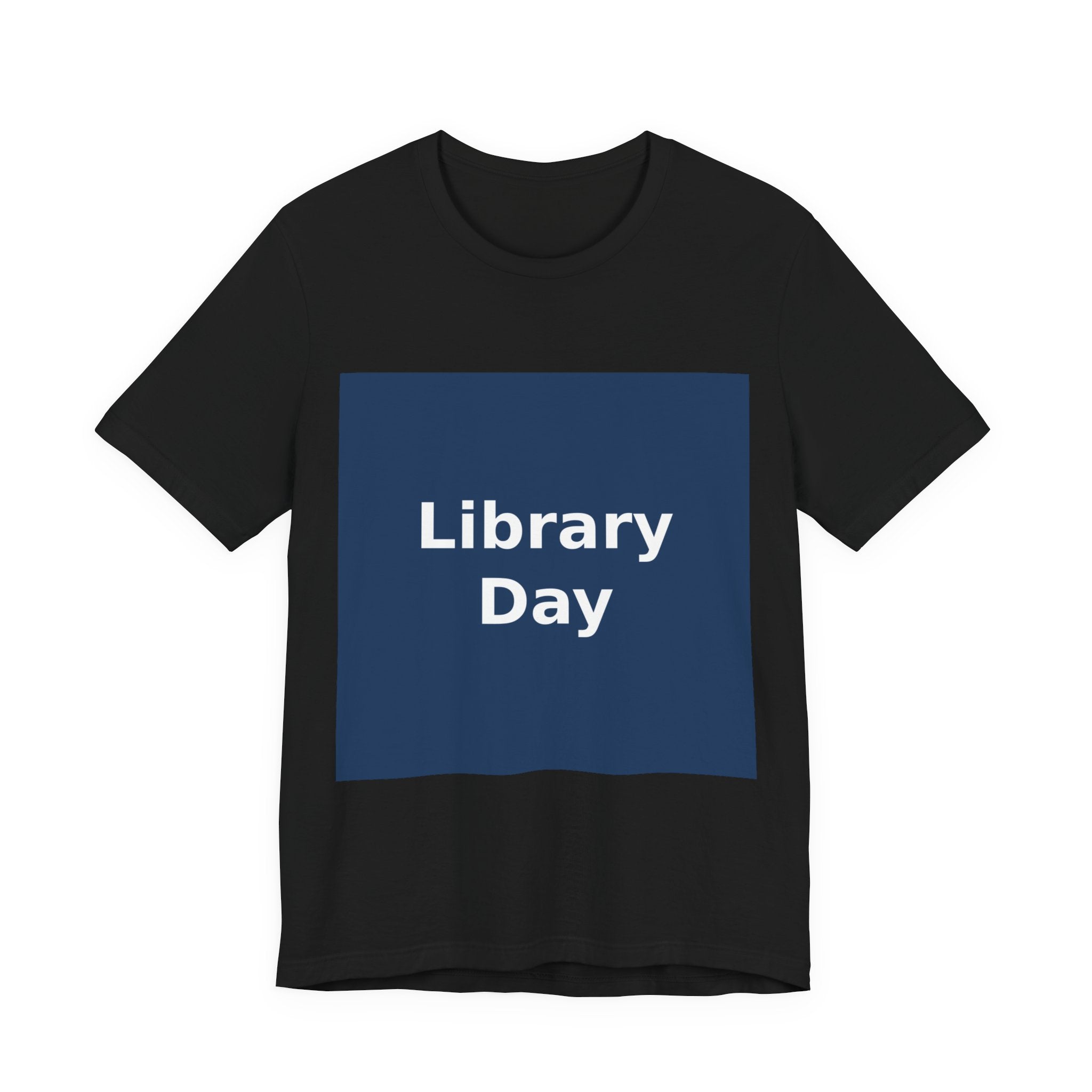 "Library Day" Black Cat Women Tee | College Girl Gift | Fashion | KayKay Classics