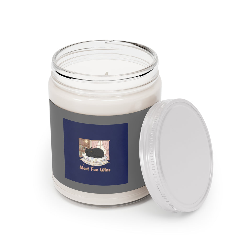 Black Cat Scented Candle – Most Fun Wins