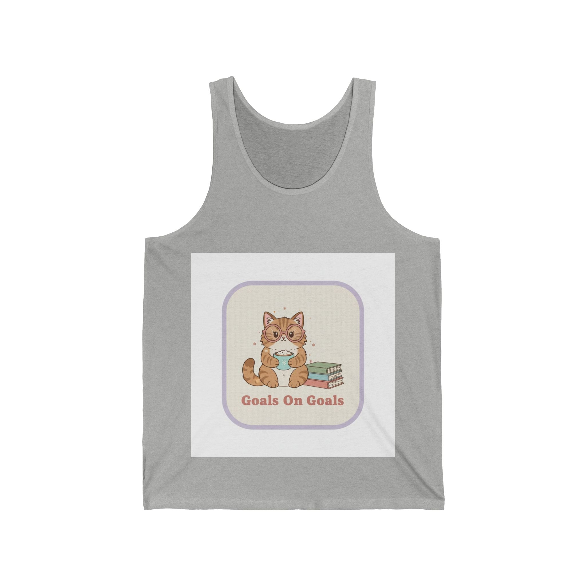 Goals On Goals Cat Tank Top
