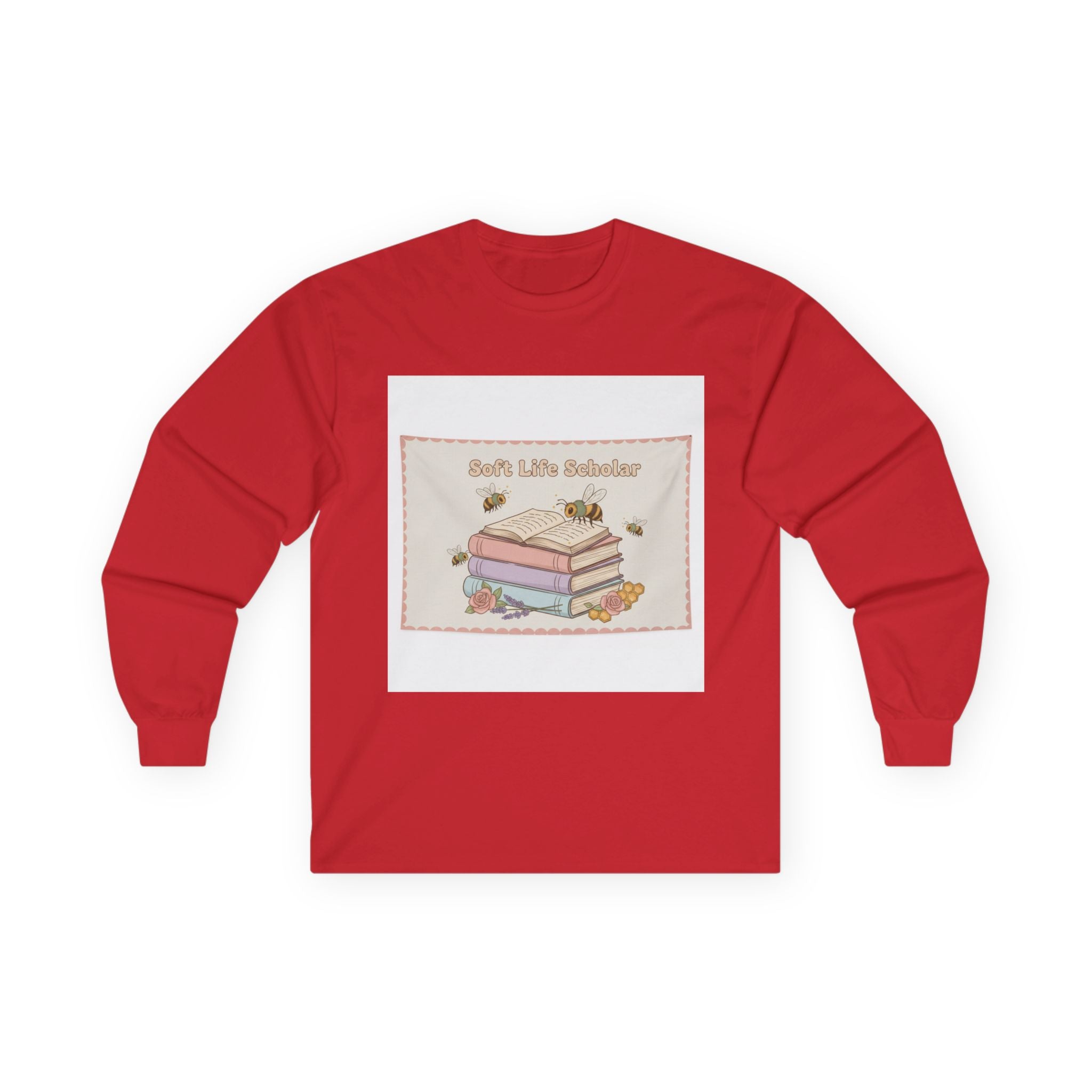 Soft Life Scholar Bee Long Sleeve Tee