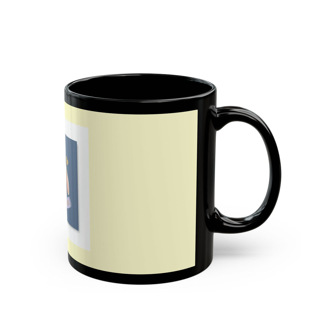 Rabbit Black Mug 11oz – United We Stand