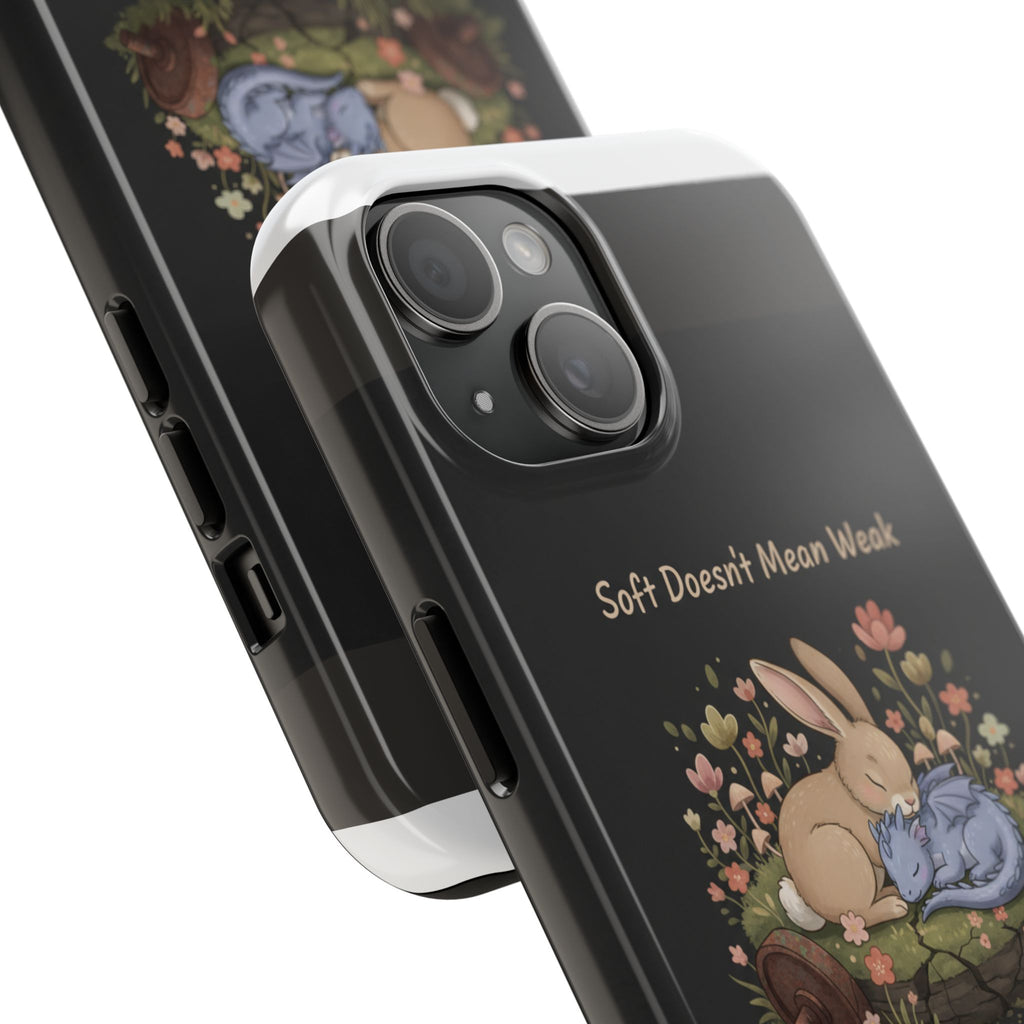 Dragon Tough Phone Case – Soft Doesnt Mean Weak