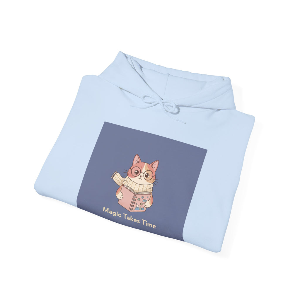 Cats With Glasses Hoodie – Magic Takes Time