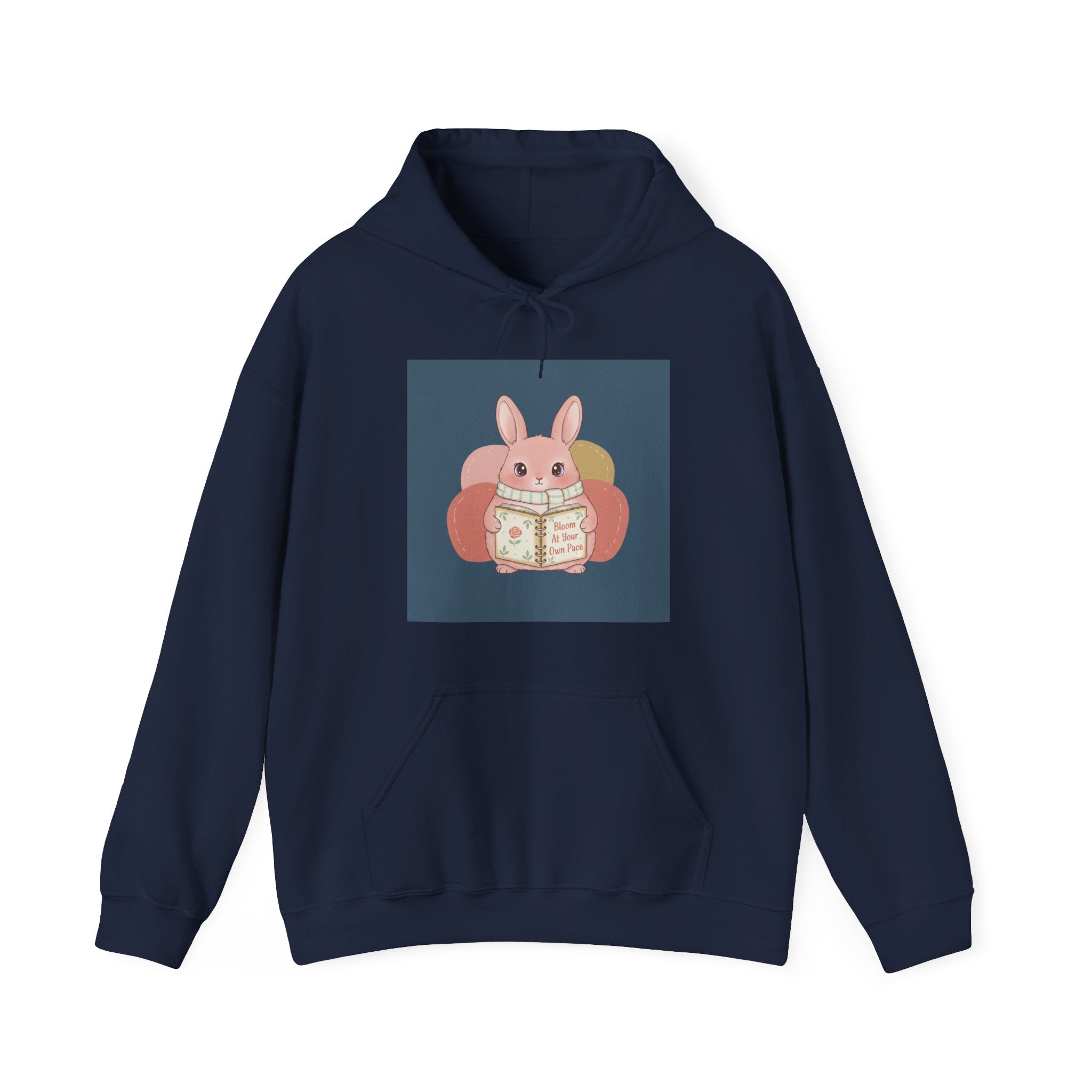 Bunny Hoodie – Bloom at Your Own Pace