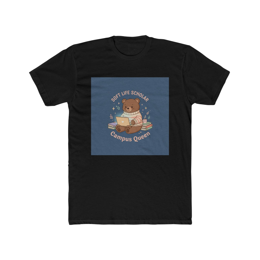 Bear Unisex Tee – Soft Life Scholar Campus Queen