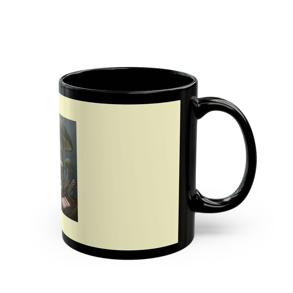 Fox Black Mug 11oz – Soft Doesnt Mean Weak