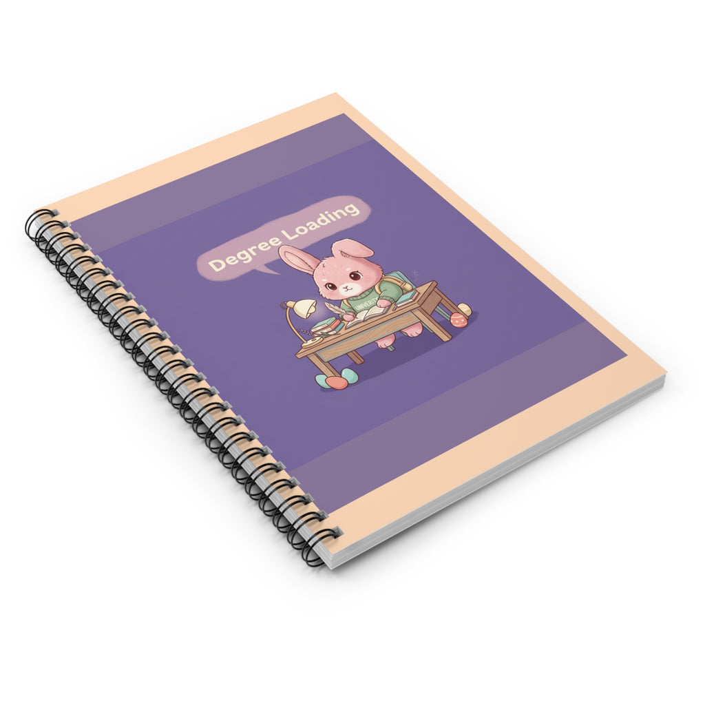 Bunny Spiral Notebook – Degree Loading