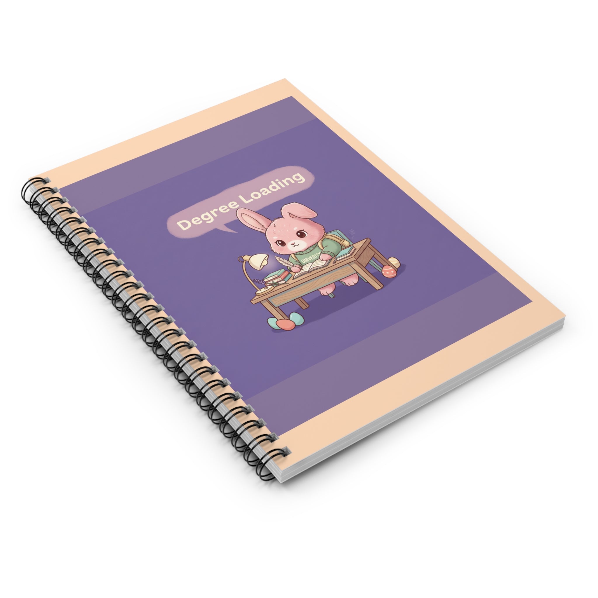 Bunny Spiral Notebook – Degree Loading