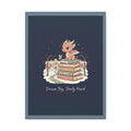 Dream Big, Study Hard Dragon Canvas