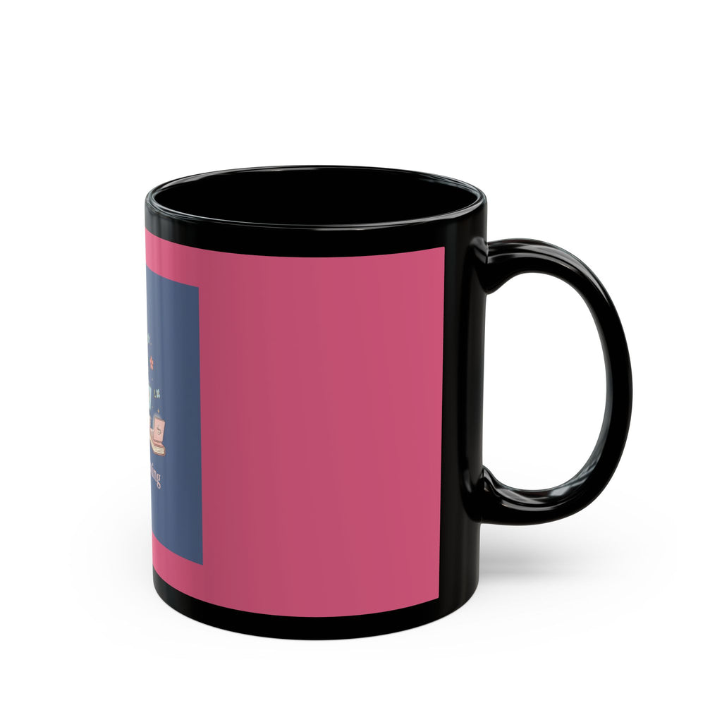 Rabbit Black Mug 11oz – Still Becoming