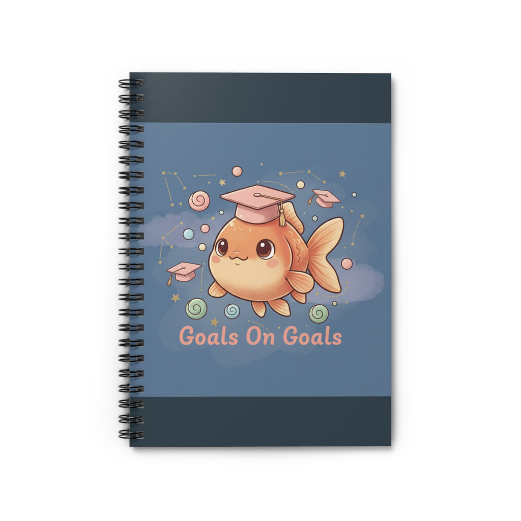 Goldfish Spiral Notebook – Goals on Goals