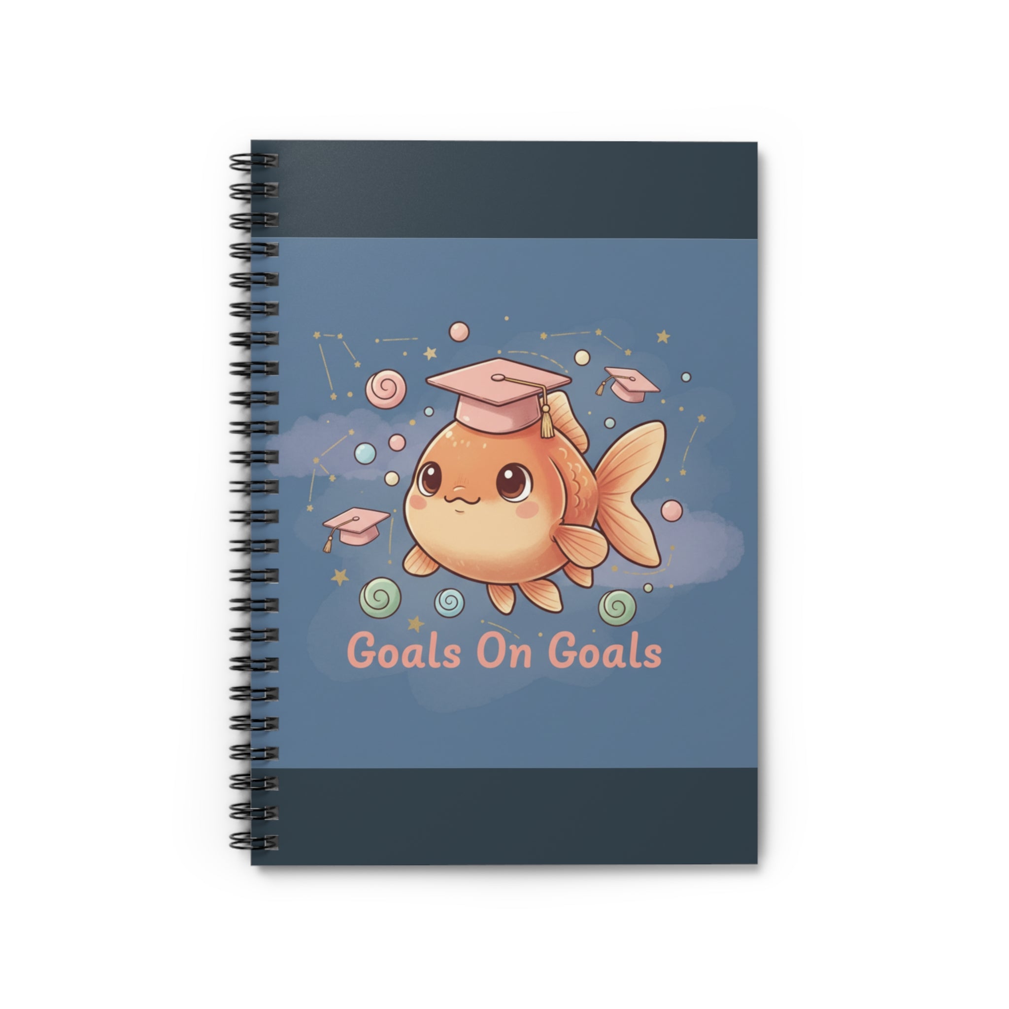 Goldfish Spiral Notebook – Goals on Goals