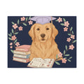 Golden Retriever Canvas Print – Bloom With Grace