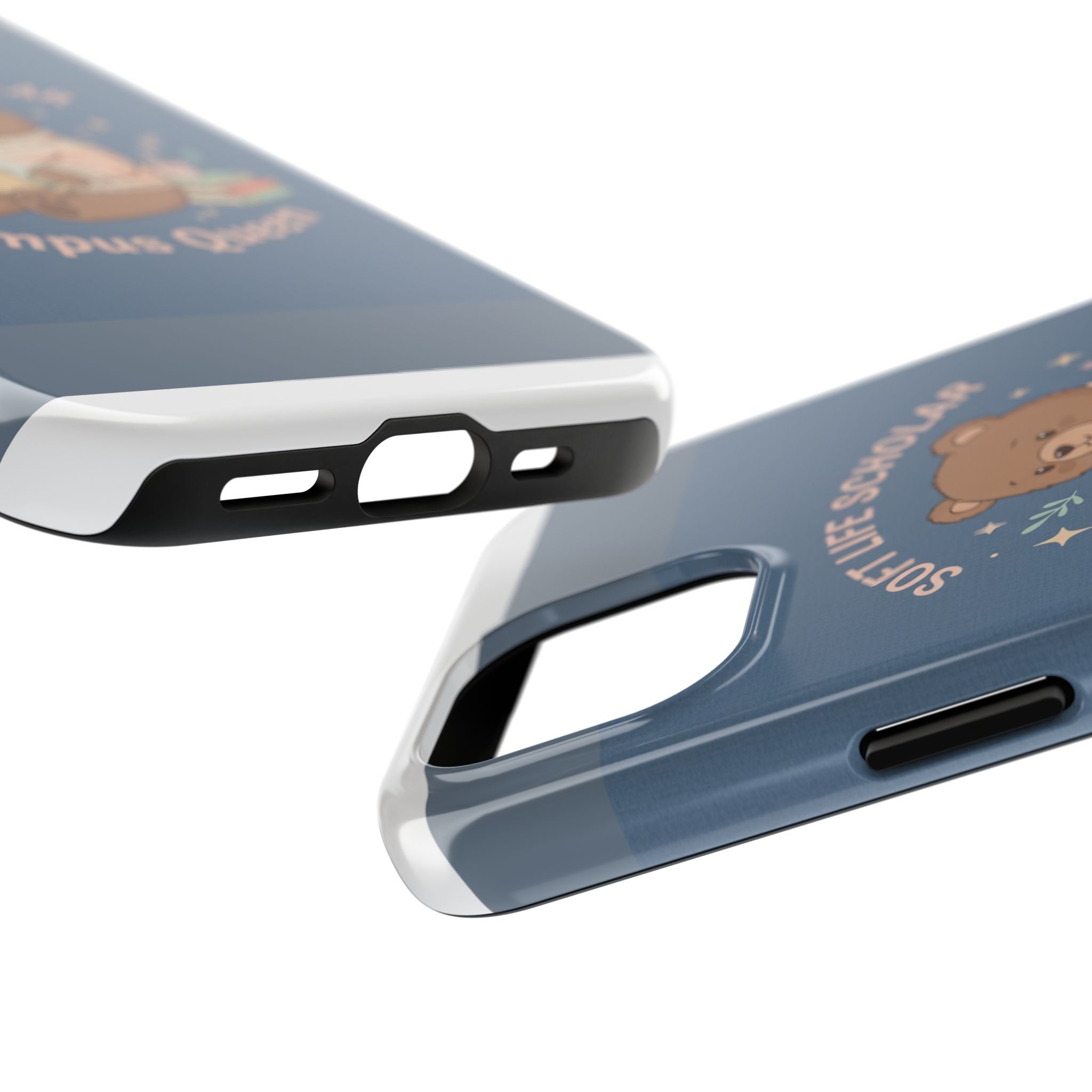 Bear Tough Phone Case – Soft Life Scholar Campus Queen