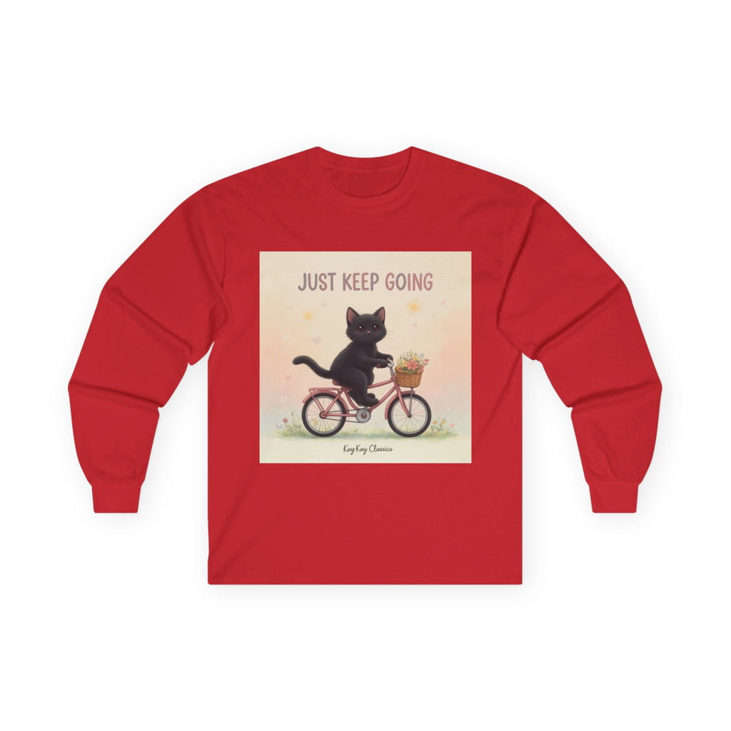 JUST KEEP GOING Long Sleeve Tee