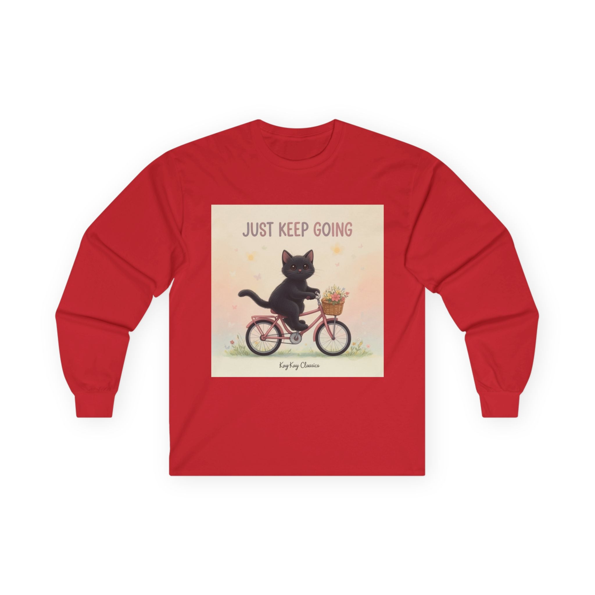 JUST KEEP GOING Long Sleeve Tee