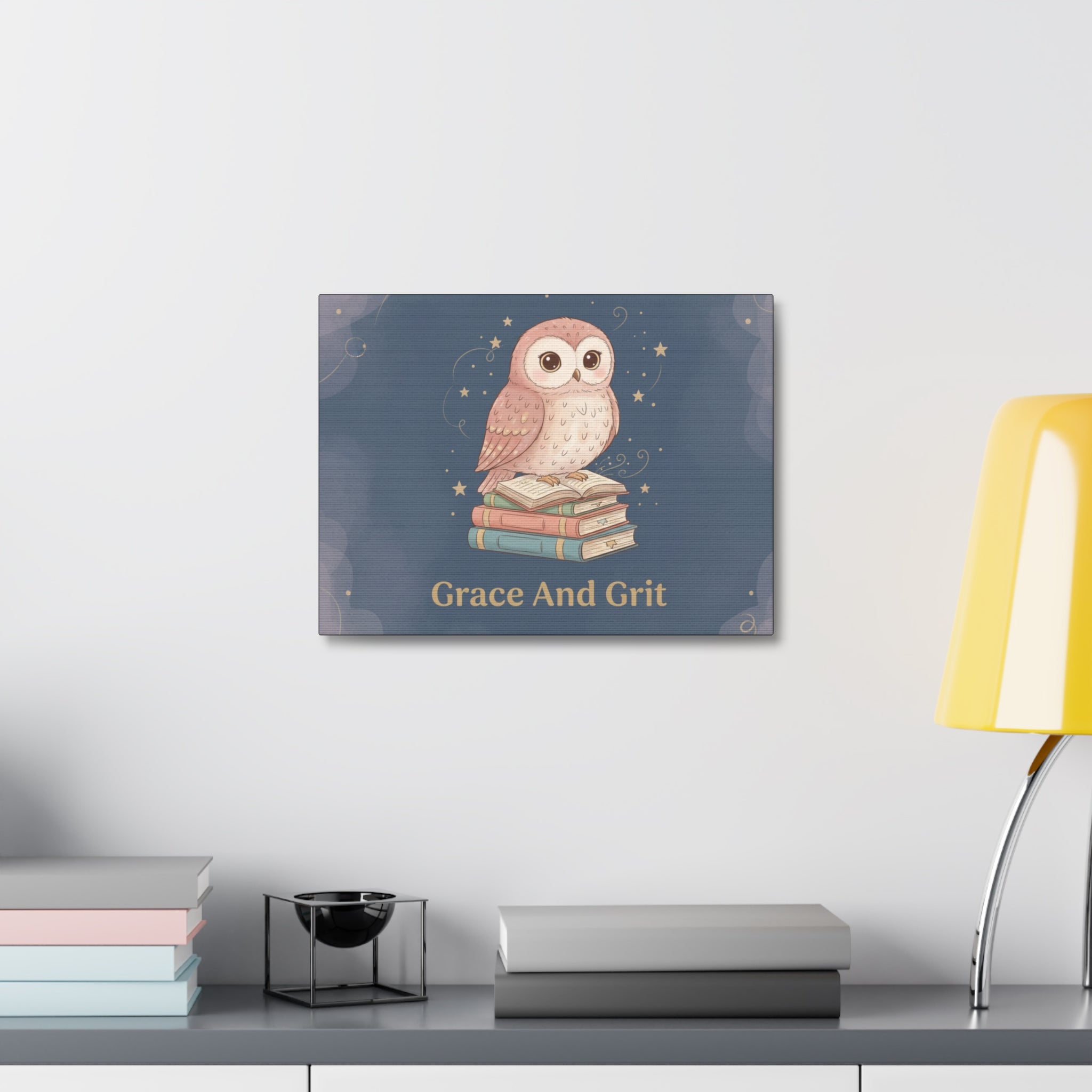Owl Canvas Print – Grace and Grit