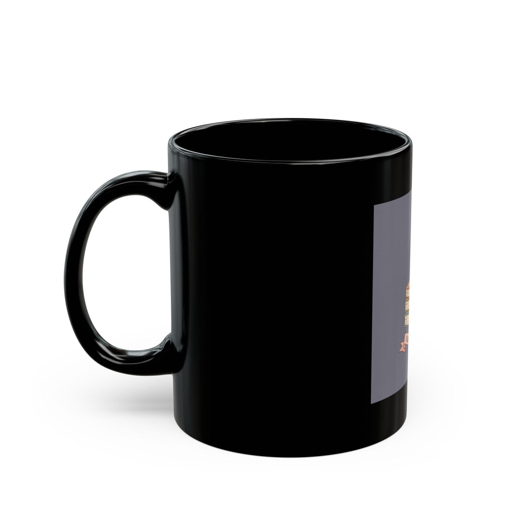 Bunny Black Mug 11oz – Florece a Tu Ritmo