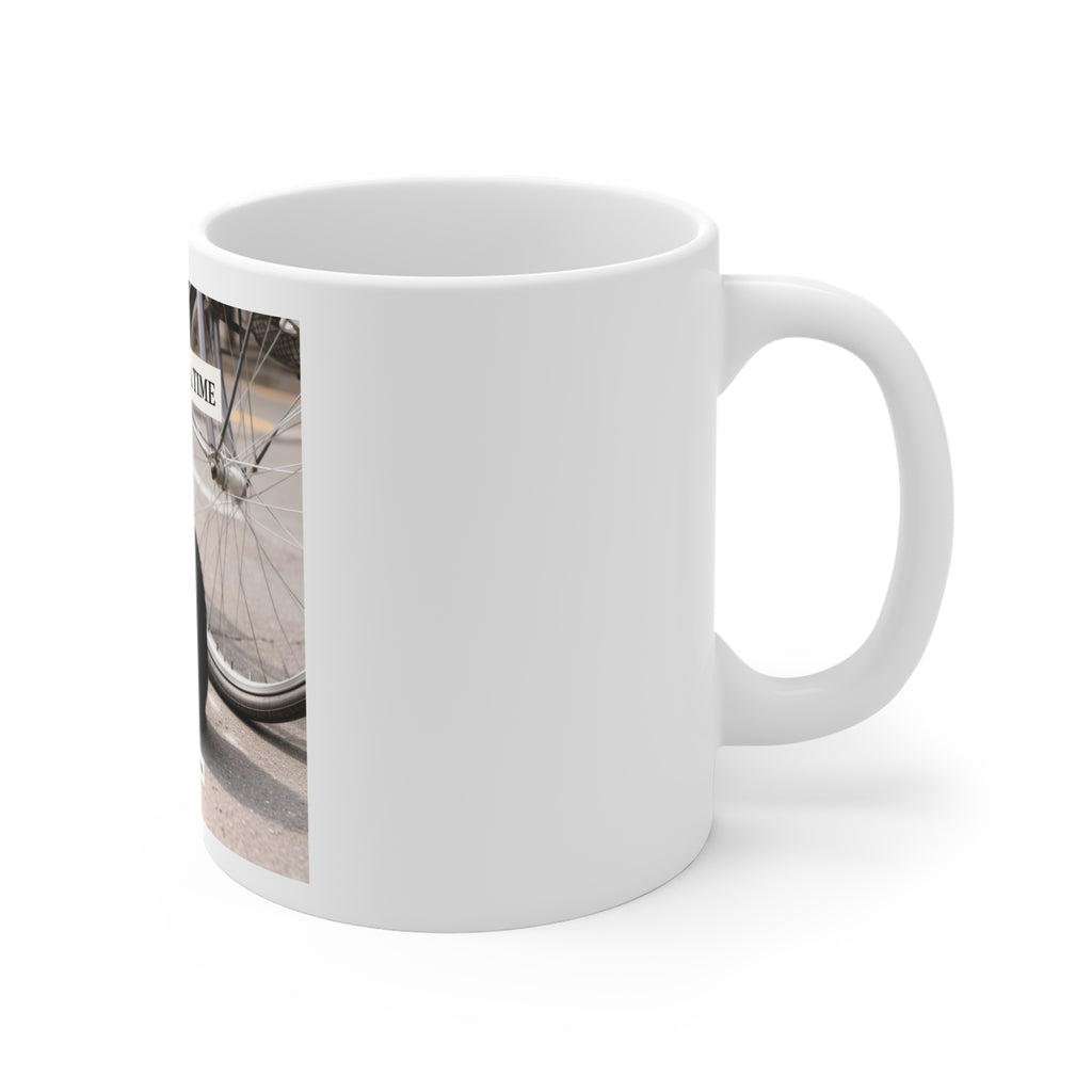 ONE STEP AT A TIME Cat Mug 11oz