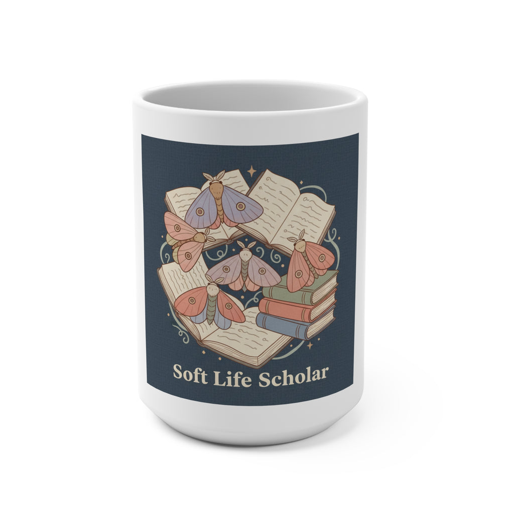 soft life scholar Mug 15oz