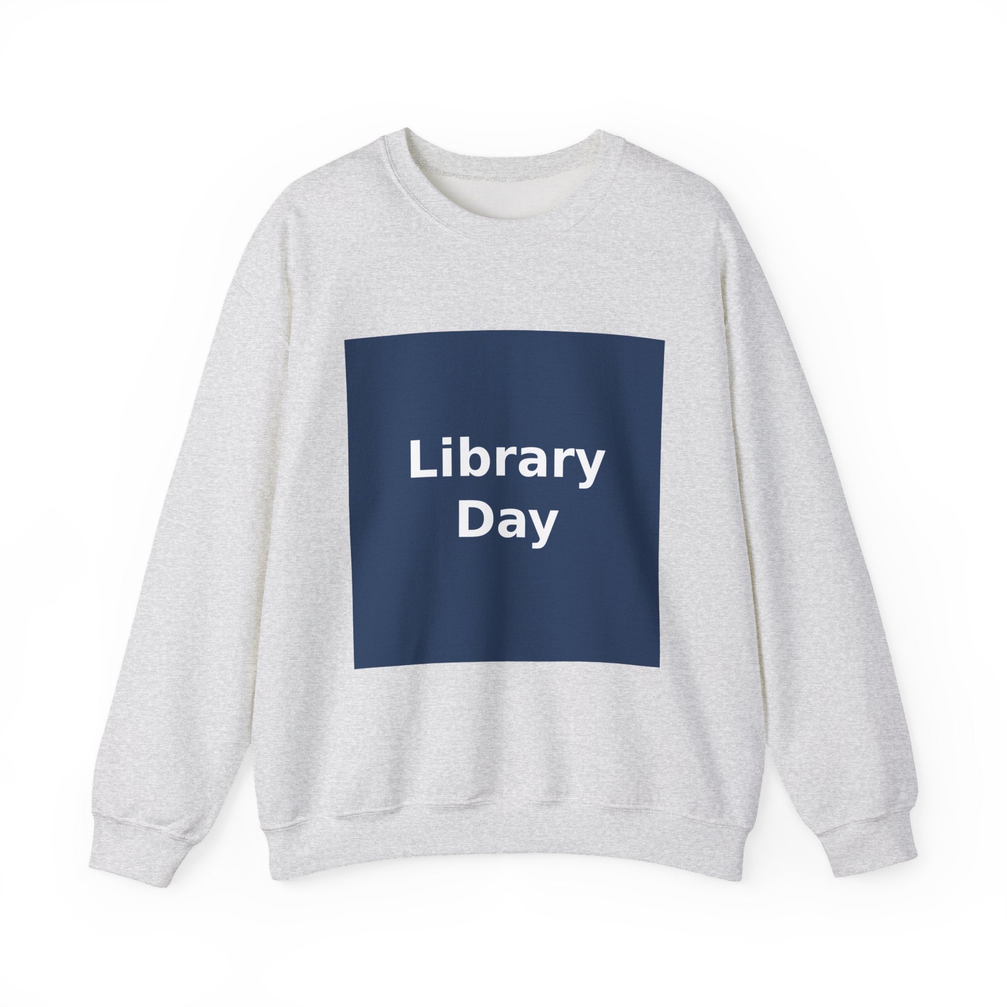 "Library Day" Black Cat Crewneck | College Girl Gift | Fashion | KayKay Classics