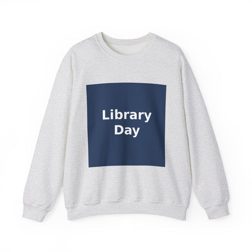 "Library Day" Black Cat Crewneck | College Girl Gift | Fashion | KayKay Classics