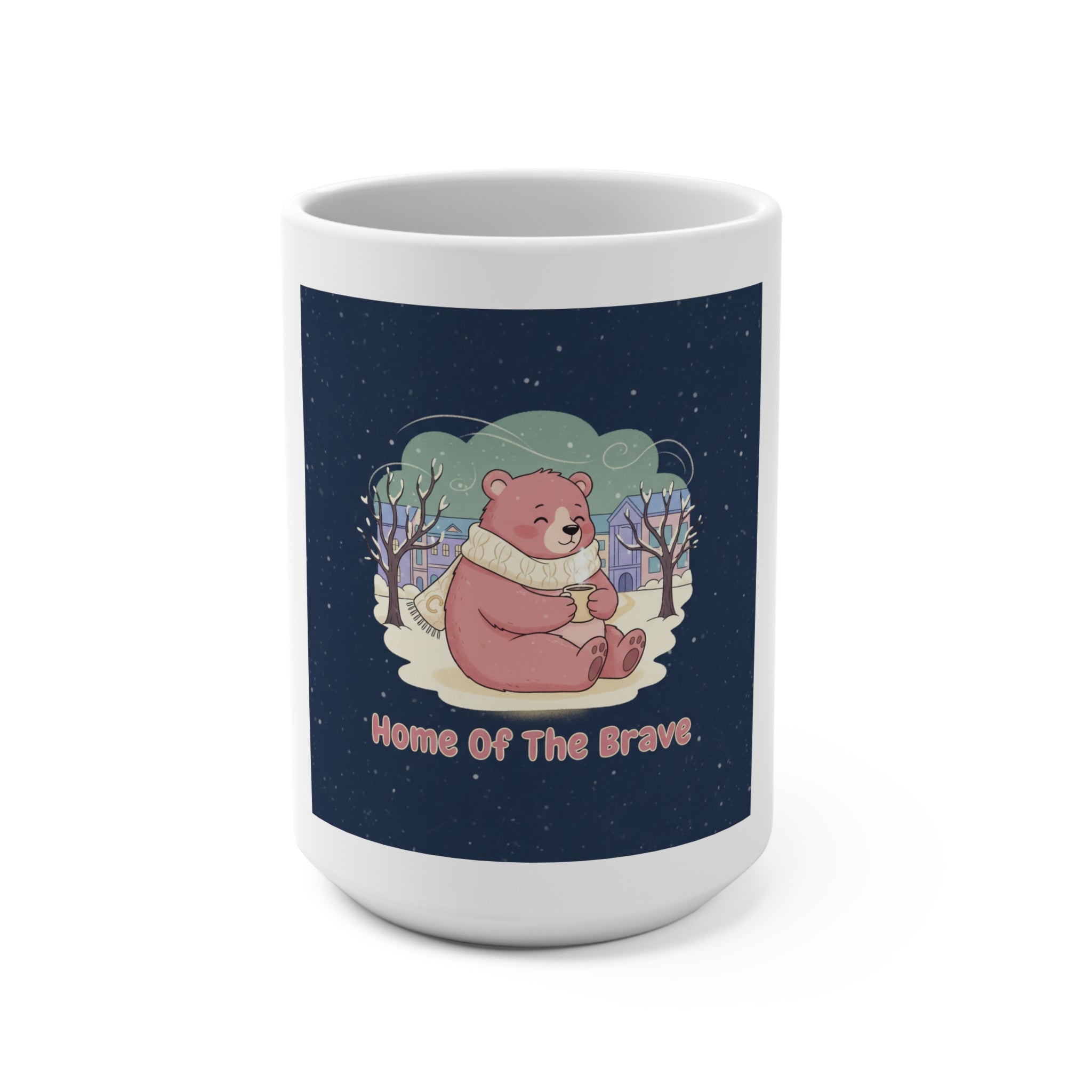 Bear Mug 15oz – Home of the Brave