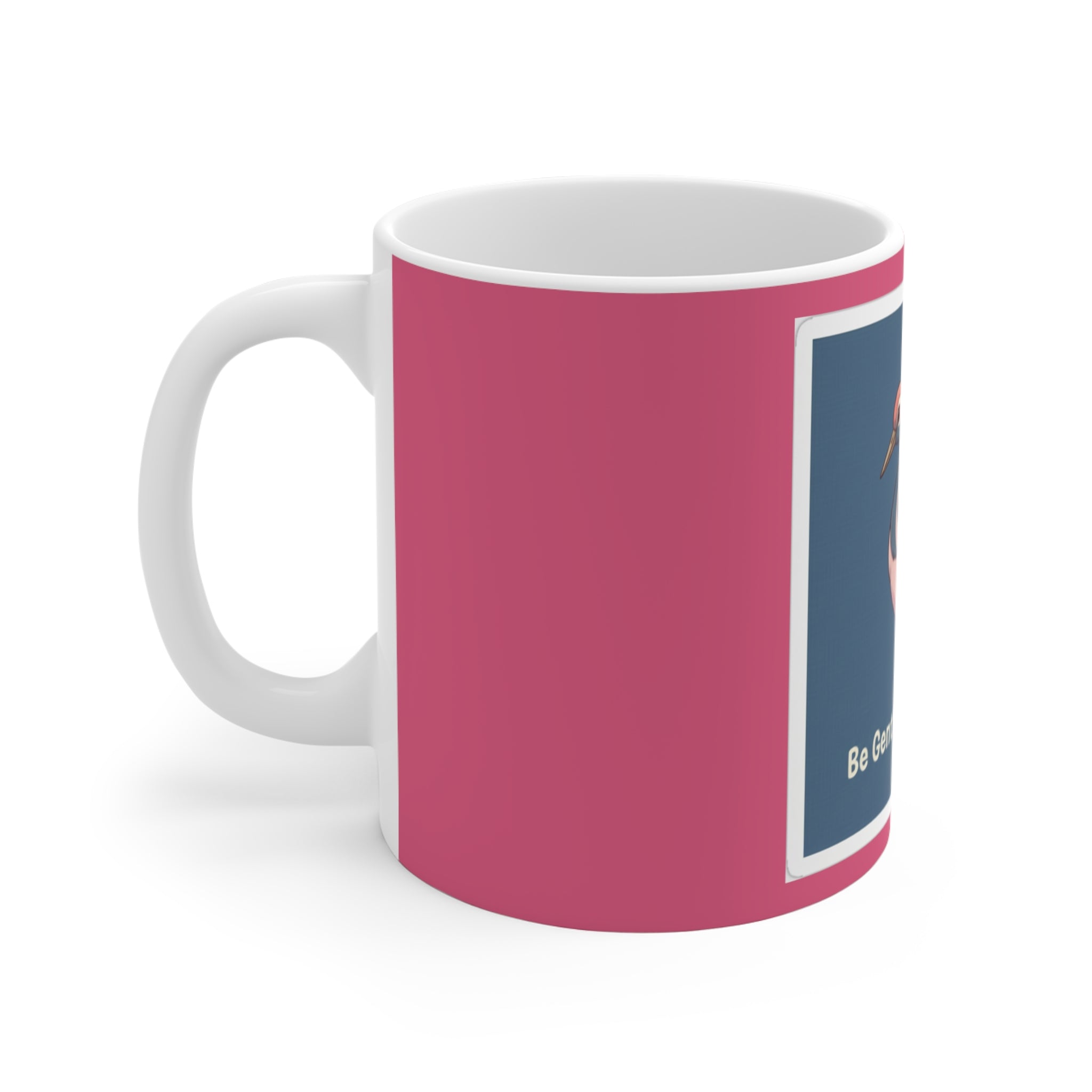 Crane Mug 11oz – Be Gentle With Yourself